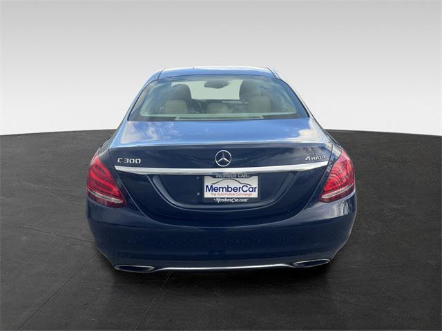 used 2015 Mercedes-Benz C-Class car, priced at $14,581