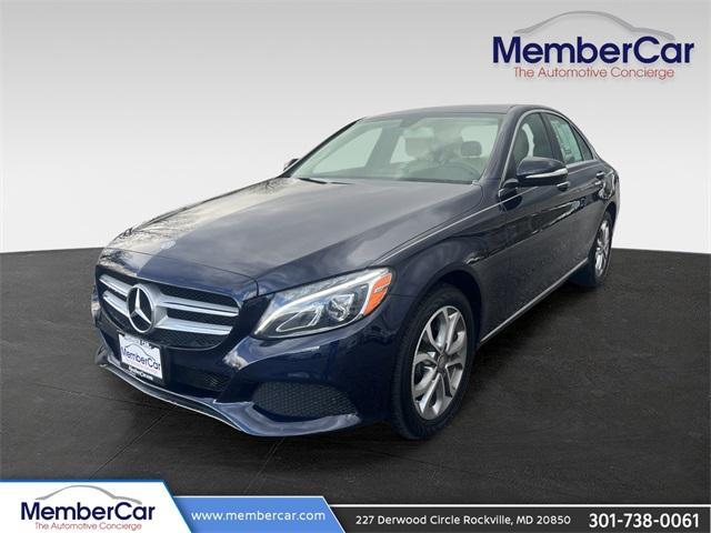 used 2015 Mercedes-Benz C-Class car, priced at $16,981