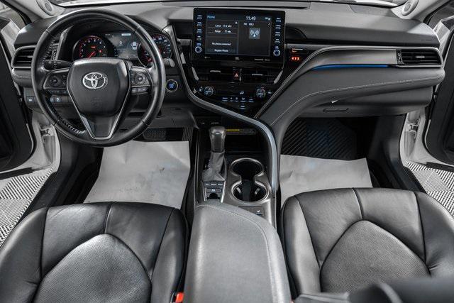 used 2021 Toyota Camry car, priced at $28,500