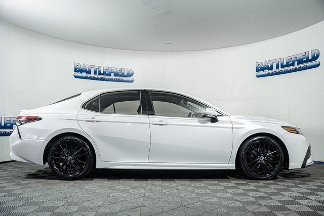 used 2021 Toyota Camry car, priced at $28,500