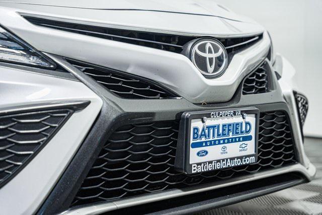 used 2021 Toyota Camry car, priced at $28,500