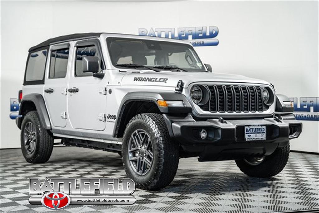 used 2024 Jeep Wrangler car, priced at $34,989