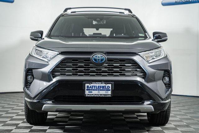used 2019 Toyota RAV4 Hybrid car, priced at $21,500