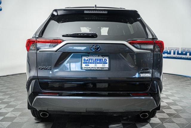 used 2019 Toyota RAV4 Hybrid car, priced at $21,500