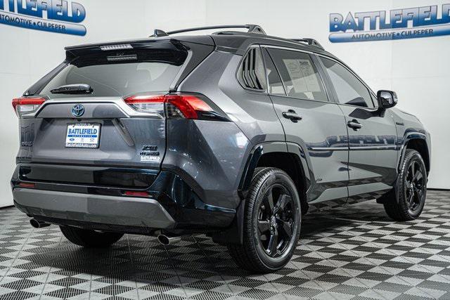 used 2019 Toyota RAV4 Hybrid car, priced at $21,500