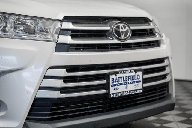 used 2019 Toyota Highlander car, priced at $16,500