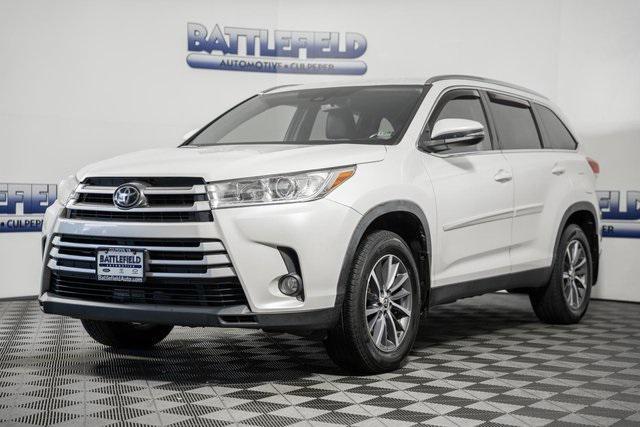 used 2019 Toyota Highlander car, priced at $16,500
