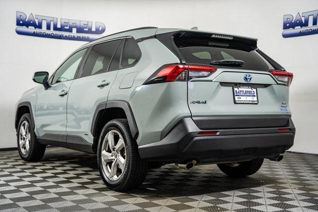 used 2021 Toyota RAV4 Hybrid car, priced at $19,997