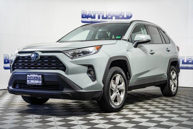 used 2021 Toyota RAV4 Hybrid car, priced at $19,997