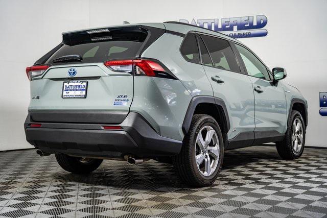 used 2021 Toyota RAV4 Hybrid car, priced at $19,997