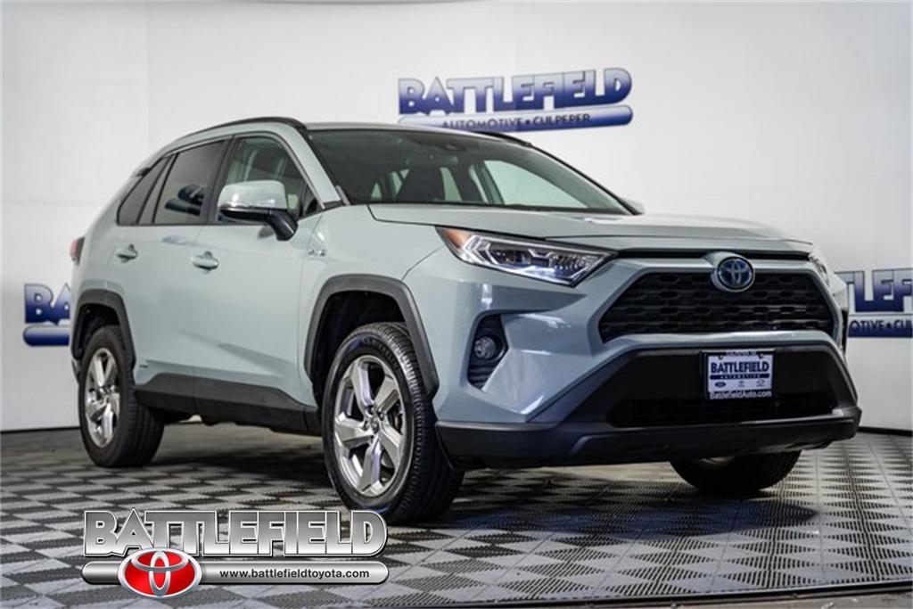 used 2021 Toyota RAV4 Hybrid car, priced at $19,997