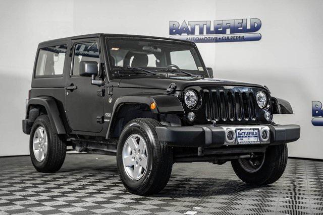 used 2016 Jeep Wrangler car, priced at $17,994