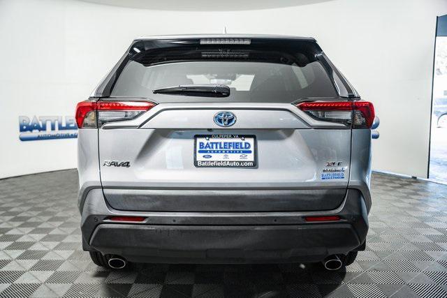 used 2021 Toyota RAV4 Hybrid car, priced at $24,923