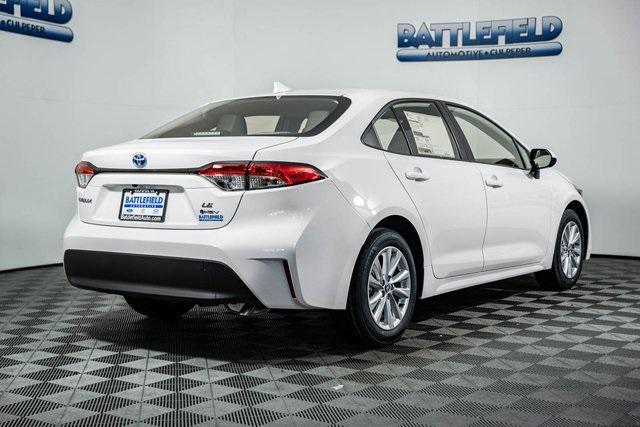 new 2025 Toyota Corolla Hybrid car, priced at $26,474