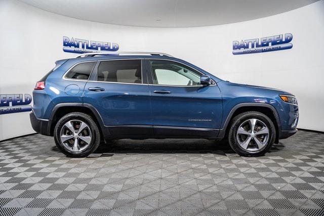 used 2021 Jeep Cherokee car, priced at $20,995