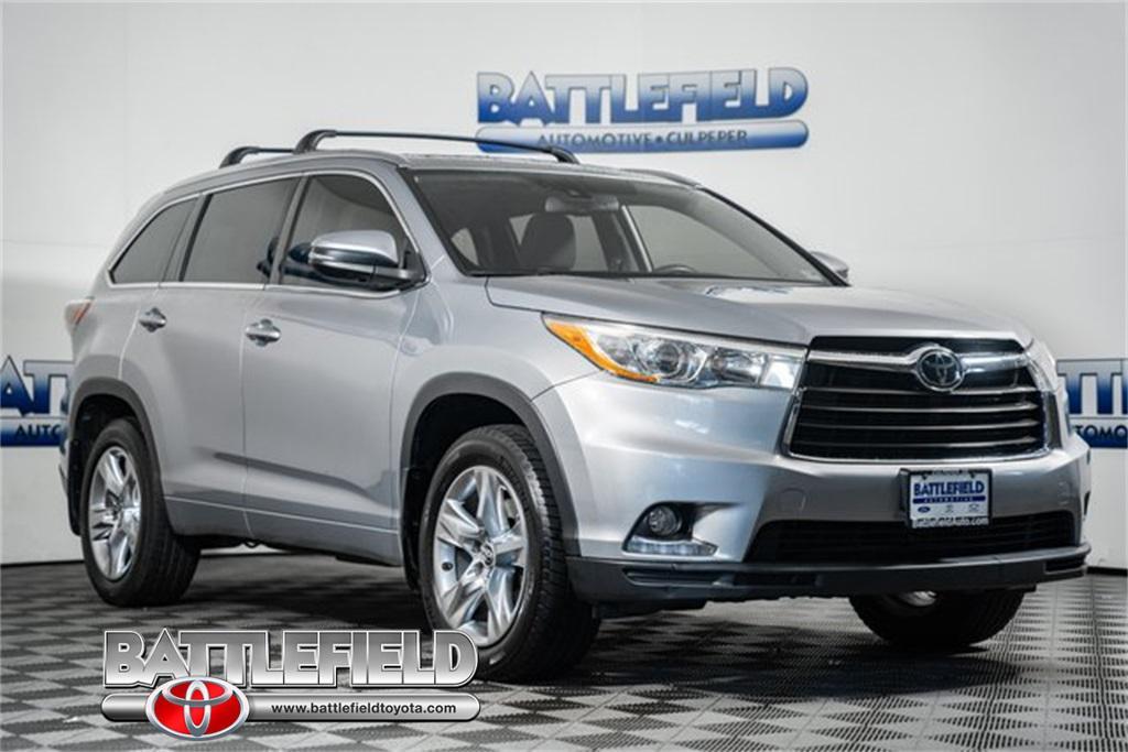 used 2016 Toyota Highlander car, priced at $21,995