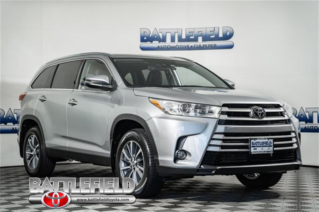 used 2019 Toyota Highlander car, priced at $32,500