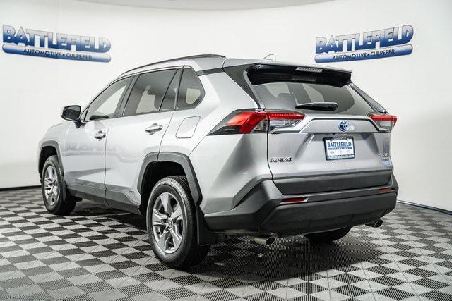 used 2022 Toyota RAV4 Hybrid car, priced at $28,500