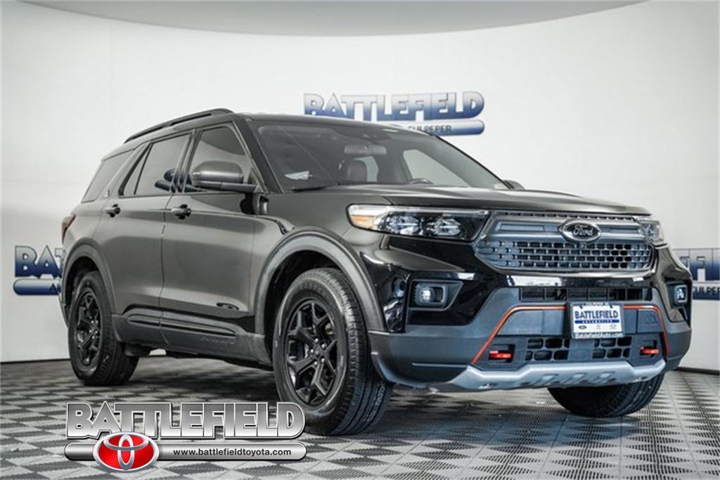 used 2022 Ford Explorer car, priced at $26,991