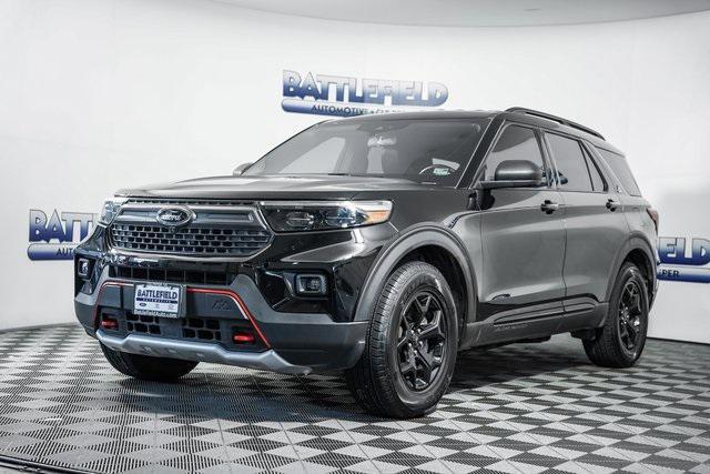 used 2022 Ford Explorer car, priced at $26,991