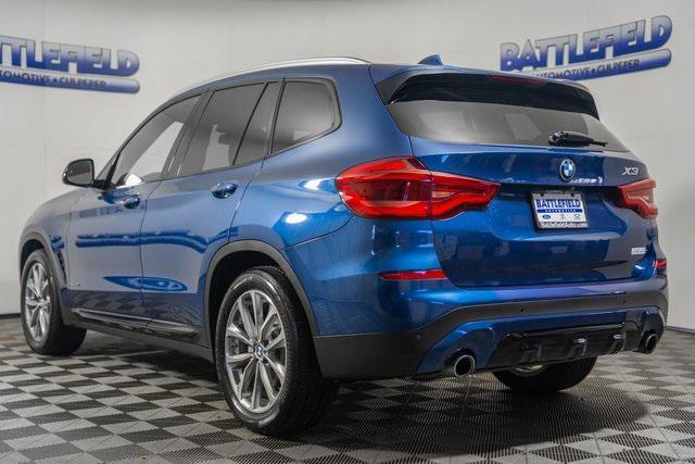used 2018 BMW X3 car, priced at $19,500
