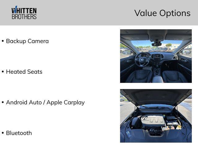 used 2021 Jeep Cherokee car, priced at $22,790