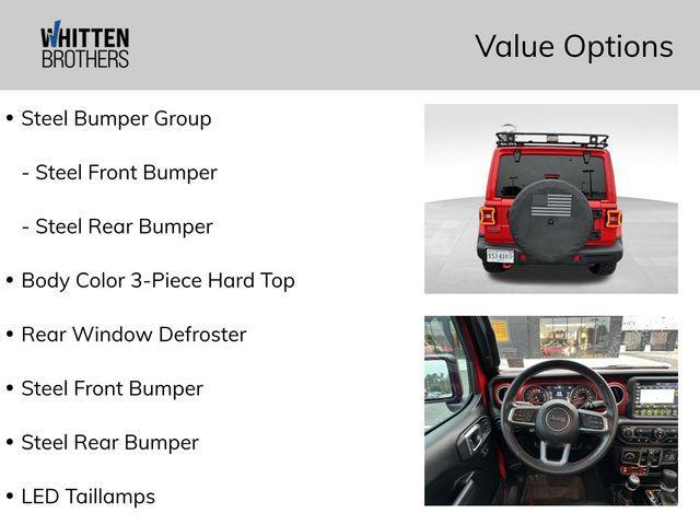 used 2022 Jeep Wrangler Unlimited car, priced at $38,000