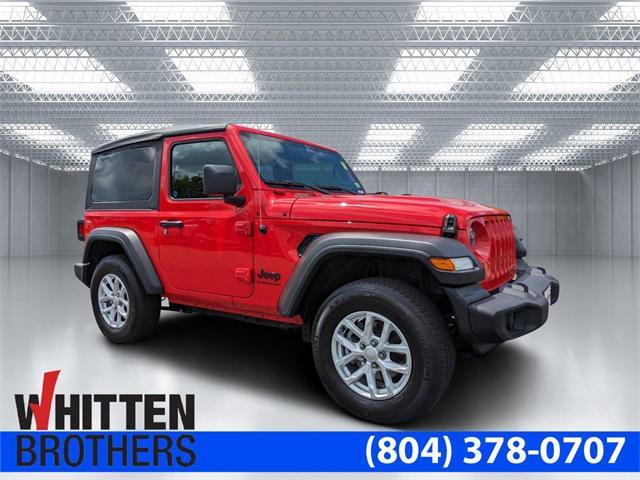 used 2023 Jeep Wrangler car, priced at $34,000