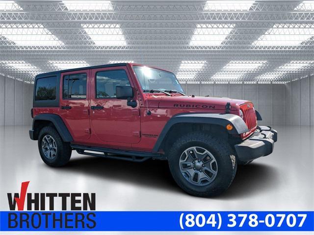 used 2015 Jeep Wrangler Unlimited car, priced at $21,790