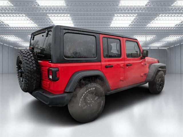 used 2020 Jeep Wrangler Unlimited car, priced at $33,790