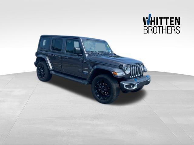 used 2022 Jeep Wrangler Unlimited 4xe car, priced at $33,290