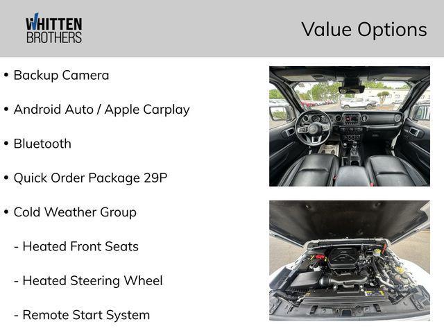 used 2021 Jeep Wrangler Unlimited 4xe car, priced at $29,290