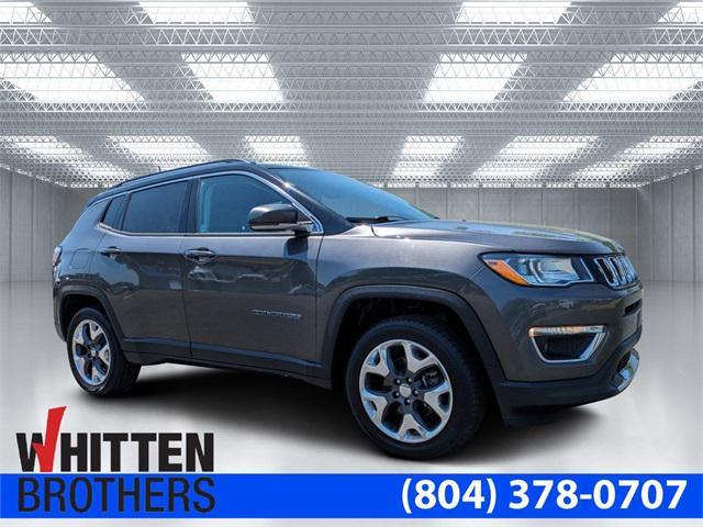used 2021 Jeep Compass car, priced at $23,590