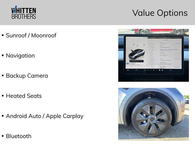 used 2025 Tesla Model Y car, priced at $37,790