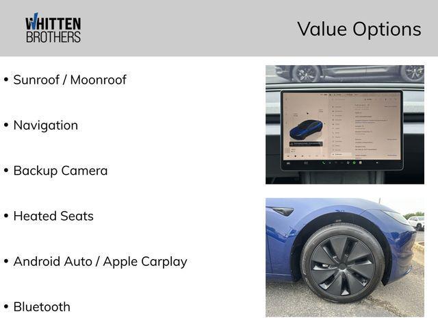 used 2024 Tesla Model 3 car, priced at $35,290