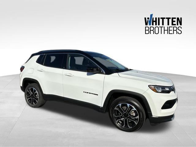 used 2022 Jeep Compass car, priced at $24,490