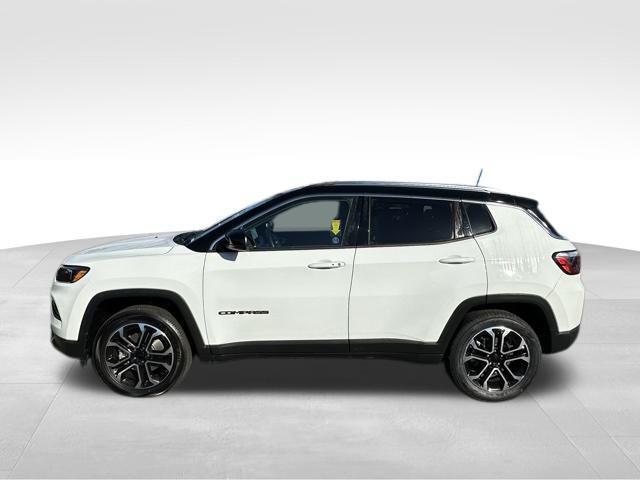 used 2022 Jeep Compass car, priced at $24,490