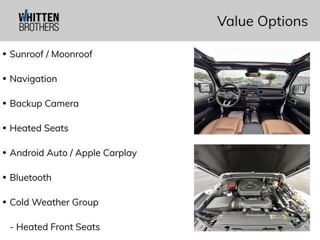 used 2022 Jeep Wrangler Unlimited 4xe car, priced at $35,290