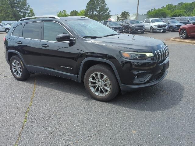 used 2021 Jeep Cherokee car, priced at $25,290