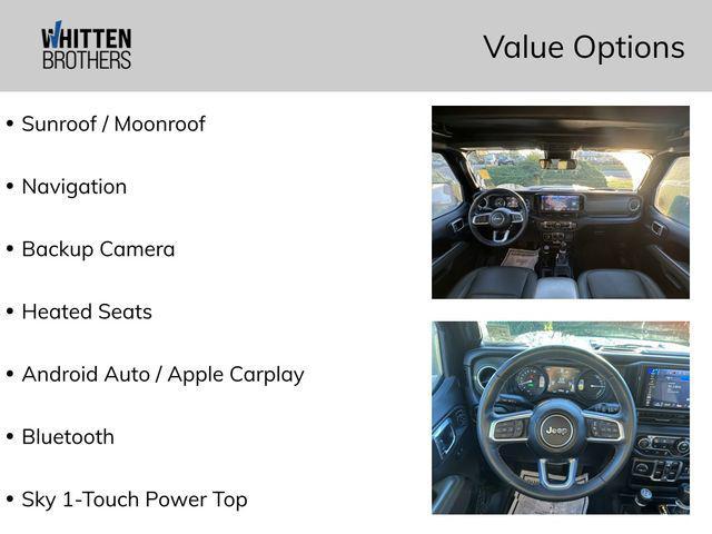 used 2024 Jeep Wrangler 4xe car, priced at $48,000