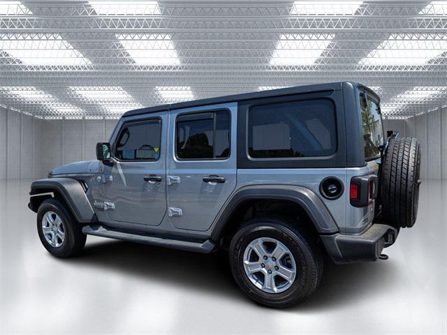 used 2020 Jeep Wrangler Unlimited car, priced at $26,290