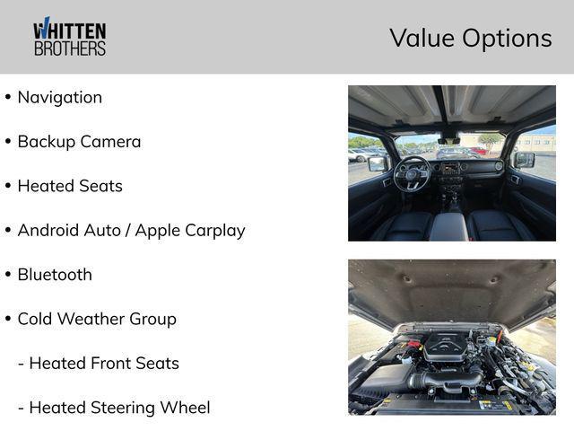 used 2022 Jeep Wrangler Unlimited 4xe car, priced at $33,590