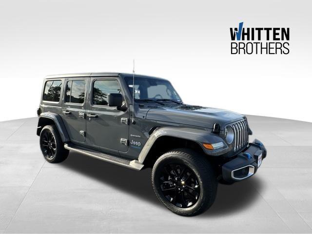 used 2022 Jeep Wrangler Unlimited 4xe car, priced at $33,590
