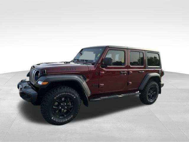 used 2021 Jeep Wrangler car, priced at $33,390