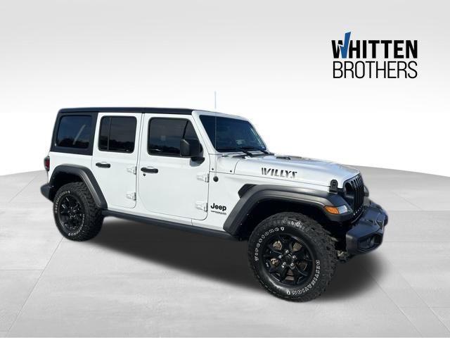 used 2021 Jeep Wrangler car, priced at $30,590