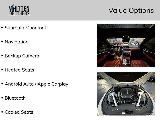 used 2023 Genesis G70 car, priced at $37,490