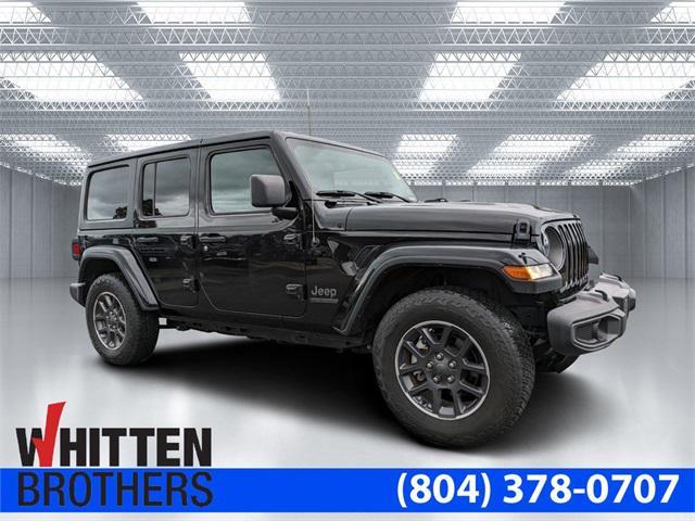 used 2021 Jeep Wrangler car, priced at $35,290