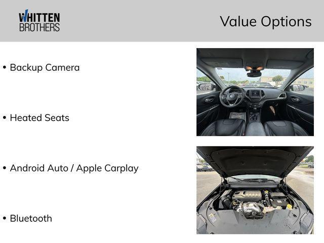 used 2022 Jeep Cherokee car, priced at $23,890