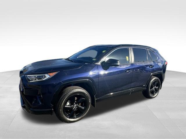 used 2021 Toyota RAV4 Hybrid car, priced at $32,000