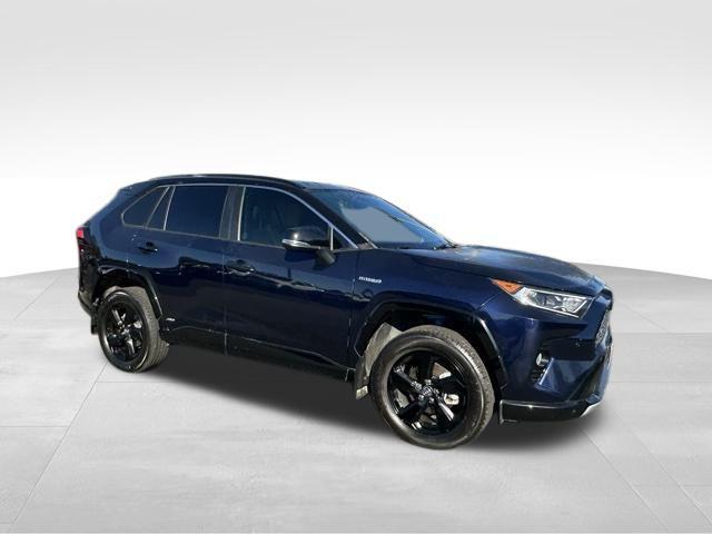 used 2021 Toyota RAV4 Hybrid car, priced at $32,000